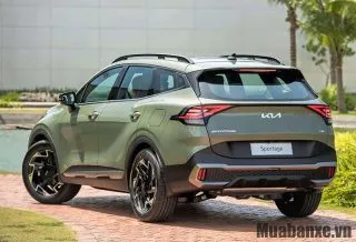 Đuôi xe Kia Sportage
