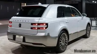 Thiết kế đuôi xe Toyota Century
