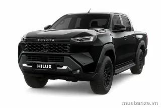 Toyota Hilux đen