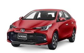 Toyota Vios màu đỏ