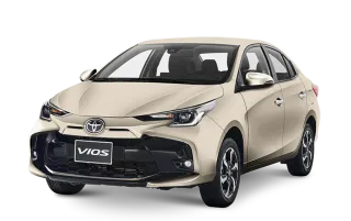 Toyota Vios màu vàng