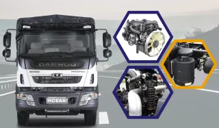 Ngoại thất DAEWOO HC8