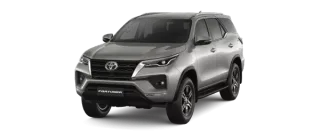 Toyota Fortuner màu xám