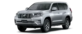 Toyota Land Cruiser Prado màu xám