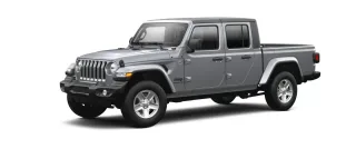 Jeep Gladiator màu bạc