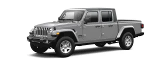 Jeep Gladiator màu bạc