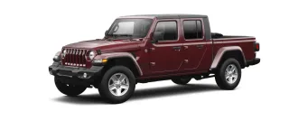 Jeep Gladiator màu đỏ