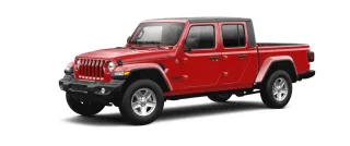 Jeep Gladiator màu đỏ