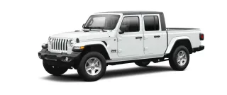 Jeep Gladiator màu trắng