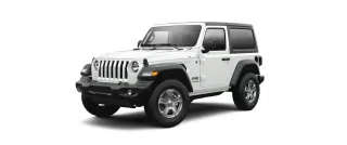 Jeep Wrangler màu trắng