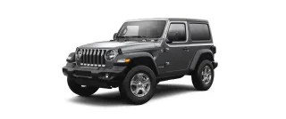Jeep Wrangler màu xám