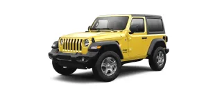 Jeep Wrangler màu vàng