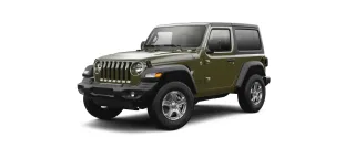 Jeep Wrangler màu xanh