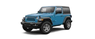 Jeep Wrangler màu xanh