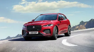 Jaguar F Pace màu đỏ