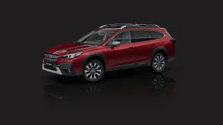 Subaru Outback màu đỏ