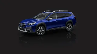 Subaru Outback màu xanh