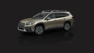 Subaru Outback màu xanh
