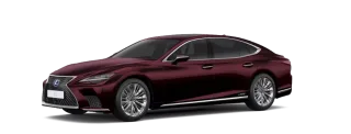 Lexus LS 500 màu đỏ