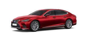 Lexus LS 500 màu đỏ