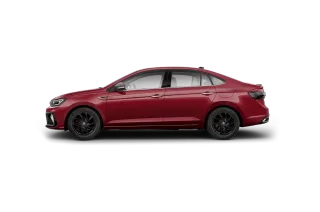 Volkswagen Virtus màu đỏ