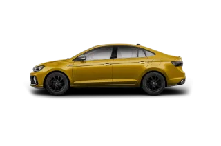 Volkswagen Virtus màu vàng