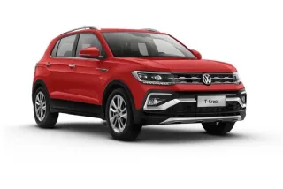 Volkswagen T-Cross màu đỏ