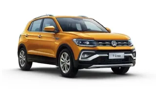Volkswagen T-Cross màu vàng