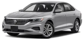 Volkswagen Passat màu bạc