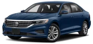 Volkswagen Passat màu xanh