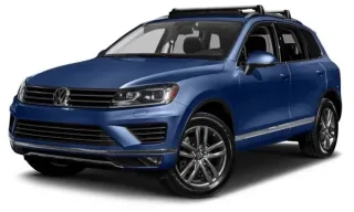 Volkswagen Touareg màu xanh dương