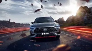 MG HS màu xám