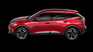 Peugeot 2008 màu đỏ