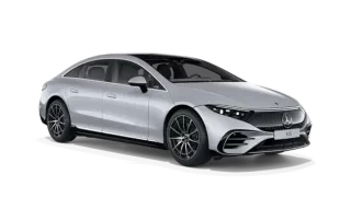 Mercedes Benz EQS 450 màu bạc