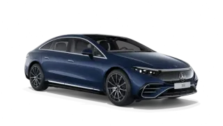 Mercedes Benz EQS 450 màu xanh