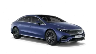 Mercedes Benz EQS 450 màu xanh
