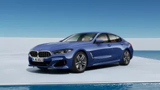 BMW 840i Gran Coupe màu xanh