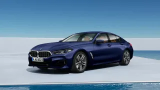 BMW 840i Gran Coupe màu xanh