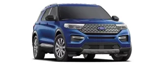 Ford Explorer màu xanh