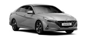 Hyundai Elantra màu xám