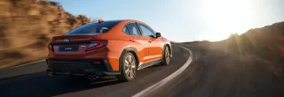 Thiết kế đuôi xe Subaru WRX