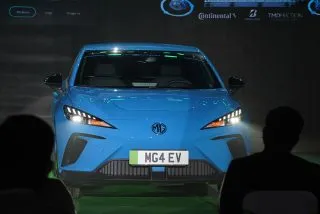 Thiết kế đầu xe MG 4 EV