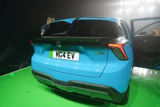 Thiết kế đuôi xe MG 4 EV
