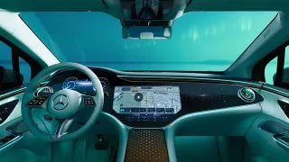 Tap-lô và vô-lăng Mercedes Benz EQE 500