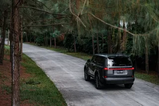 Thiết kế đuôi xe Lexus GX550
