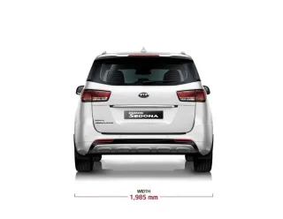 Thiết kế đuôi xe Kia Sedona