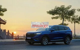 150tr sở hữu ngay Haval H6 HEV màu xanh đặc biệt.