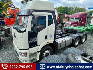 Bán xe đầu kéo Faw J6P 2 cầu máy 375HP - Vừa khỏe vừa tiết kiệm nhiên liệu