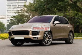 Porsche Cayenne 2016 Vàng cát 83.000 km