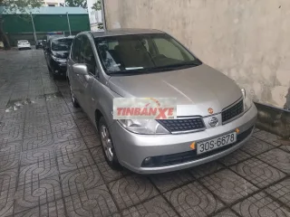 Nissan Tiida AT 2007 Bạc 1.8L 110000 km